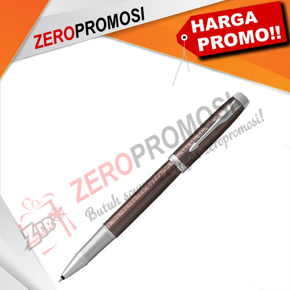 

Pulpen Parker original + Grafir Nama/Tulisan/Logo seri P.IM PREMIUM BROWN CT RBHD