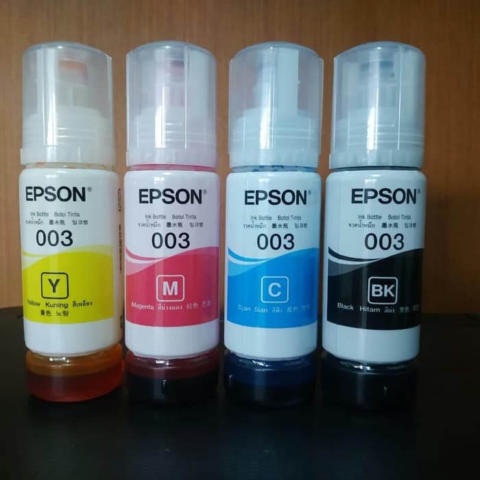 tinta epson 003 original - Hitam