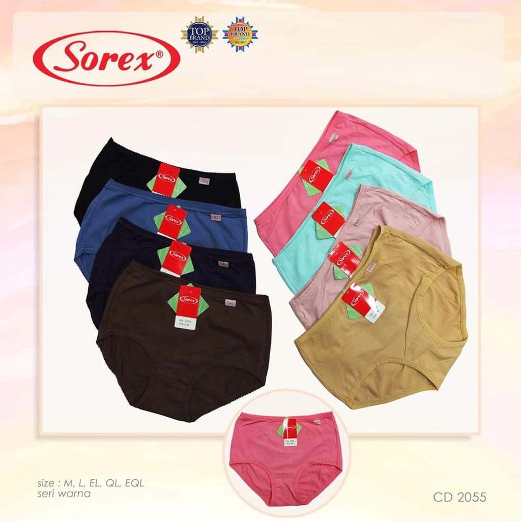 SOREX Celana Dalam Wanita Katun Orisinil Sorex / CD Sorex 1232 / CD Sorex 3056 / CD Sorex 2055