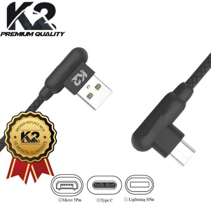 Kabe Data K2 MVP GAMING KC-C02 TYPE C Premium Quality Fast Charging