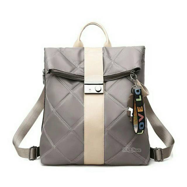 New Famous Tas Backpack Stylish ZHIVA DAVICHI KEY CODE - MICRO GELEMBUNG KOTAK Free Gantungan RR