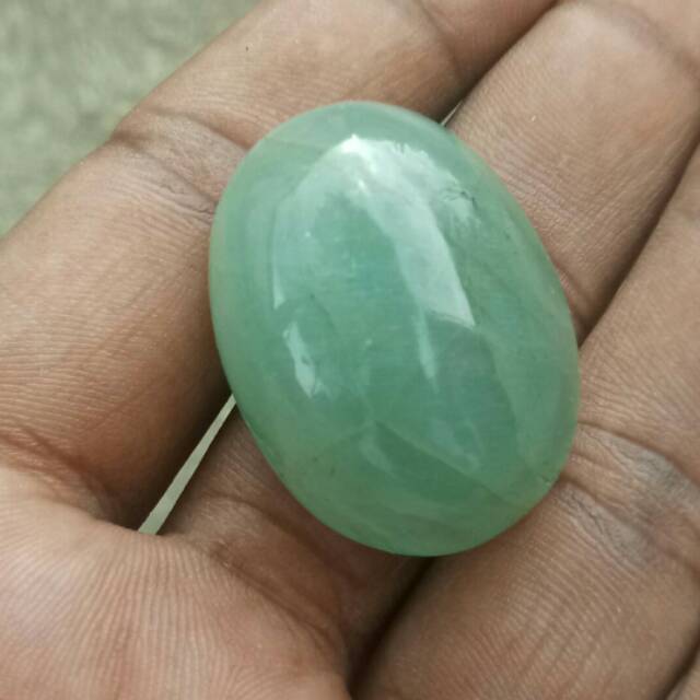 Natural Aquamarine beryl cats eye big size aquamarine cats eye Memo GRI CT 122