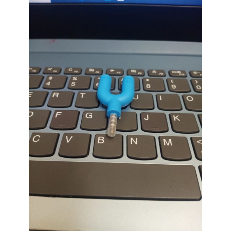 Audio Splitter U Shape 2 in 1 Mic &amp; Jack 3,5mm to Dual Female