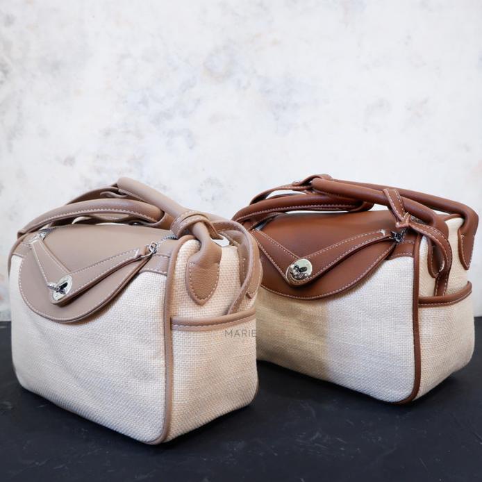 Bag Canvas - Lindy Bag - Tas Selempang Wanita Canvas Kulit