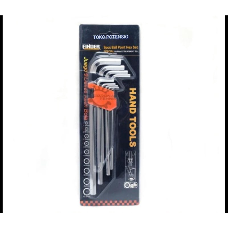 KUNCI L FINDER HEX SET