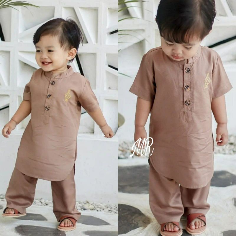 BAJU KOKO ANAK SETELAN LEBARAN TERBARU 2022 KOKO ANAK LAKI-LAKI SETELAN KOKO ANAK HAFIZ 3-5 TAHUN BA