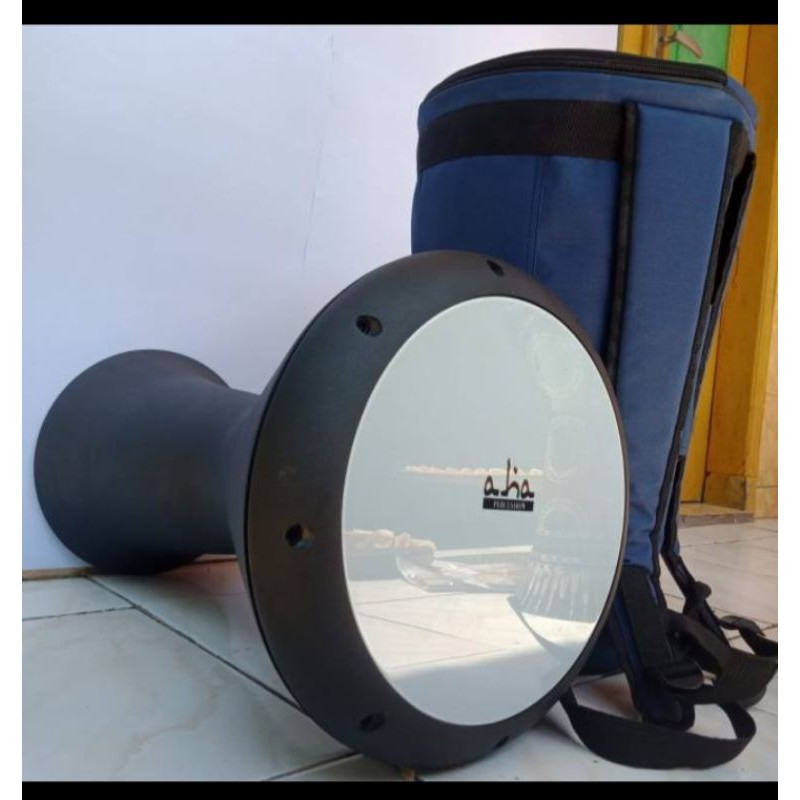 Darbuka Hitam Doff Lengkap Dengan Mika AHA