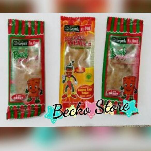 

ZLA Gepuk Ny Ong Beef / Daging Sapi (Original / Extra Pedes / Salty) Khas Bandung ソ 25