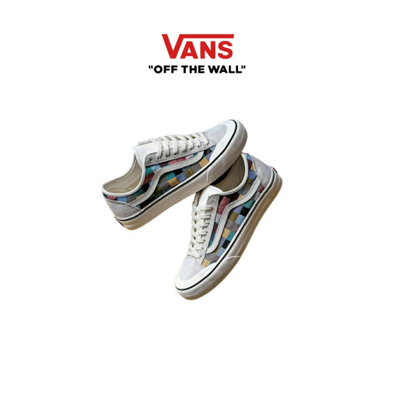 Vans Style-36 Woven Checkerboard Multy-Colors Original