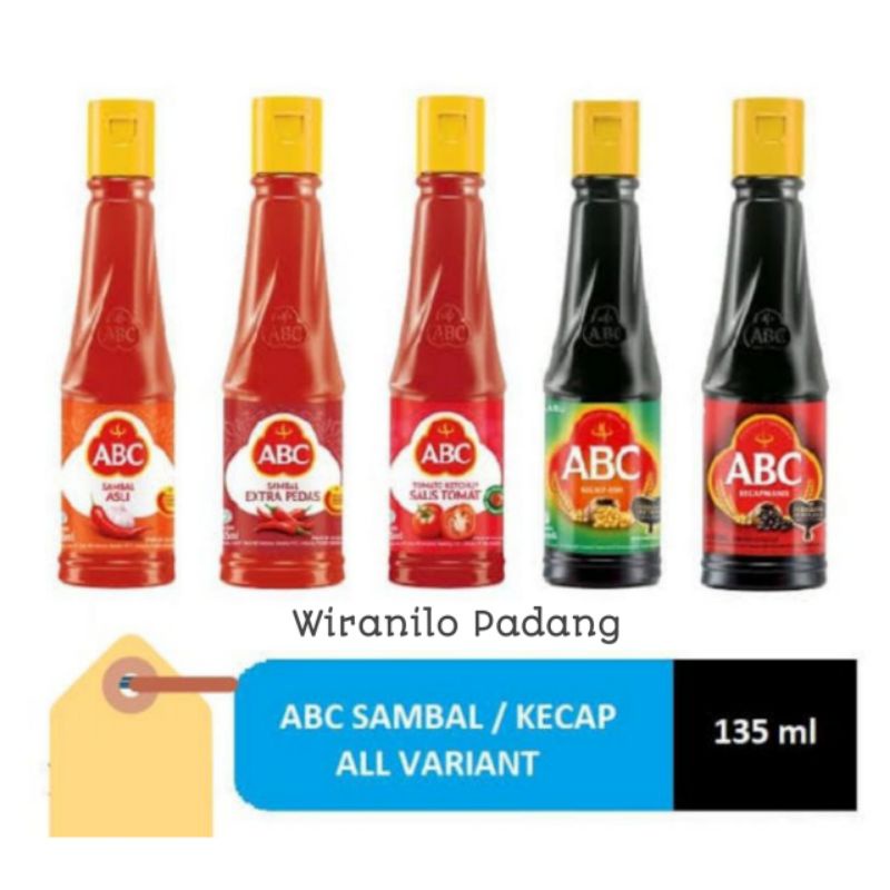 

Kecap Dan Saus Botol ABC Varian 135ml