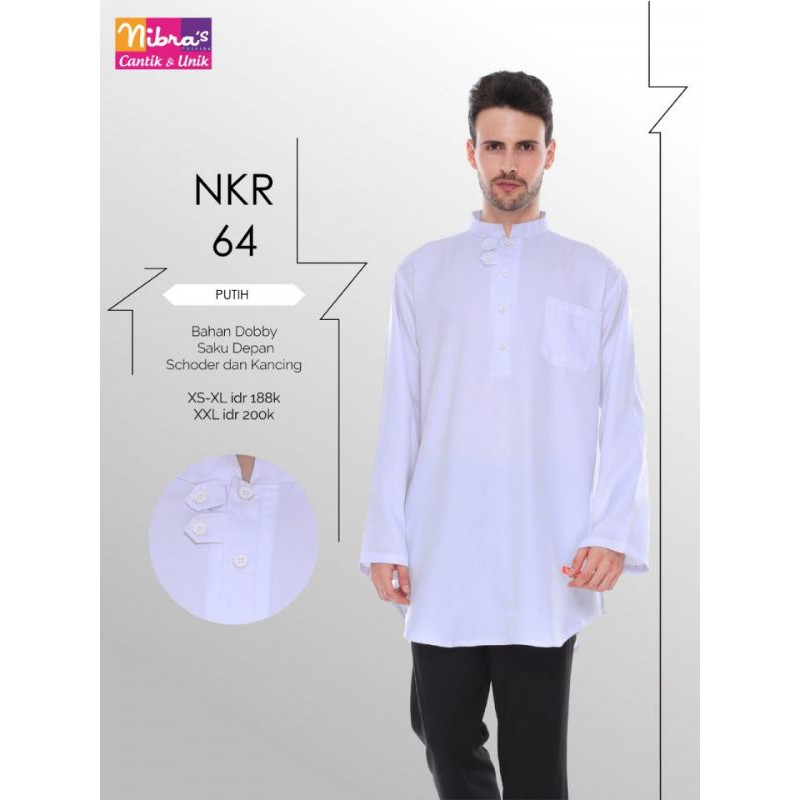 KOKO NIBRAS NKR 64 PUTIH