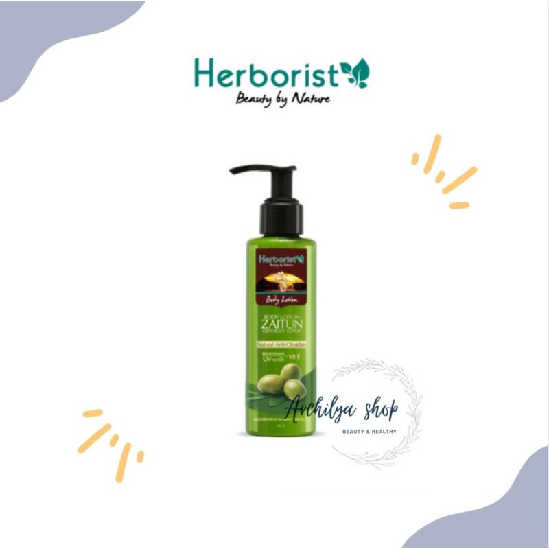 Herborist Body Lotion Zaitun 145 ml/Handbody pelembab kulit kering