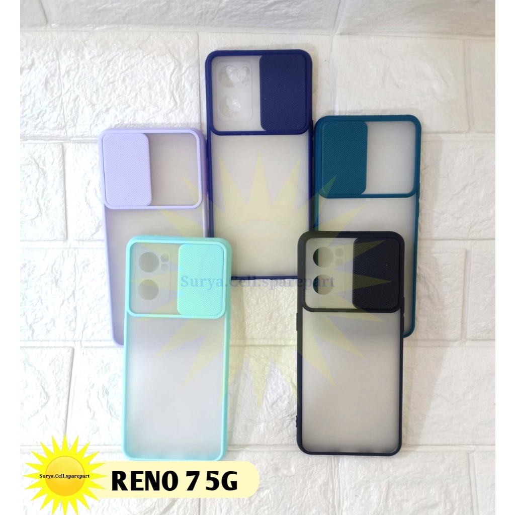 Case Slim Slide Camera Fuze - Oppo Reno 7 4G Reno 7 5G - SC