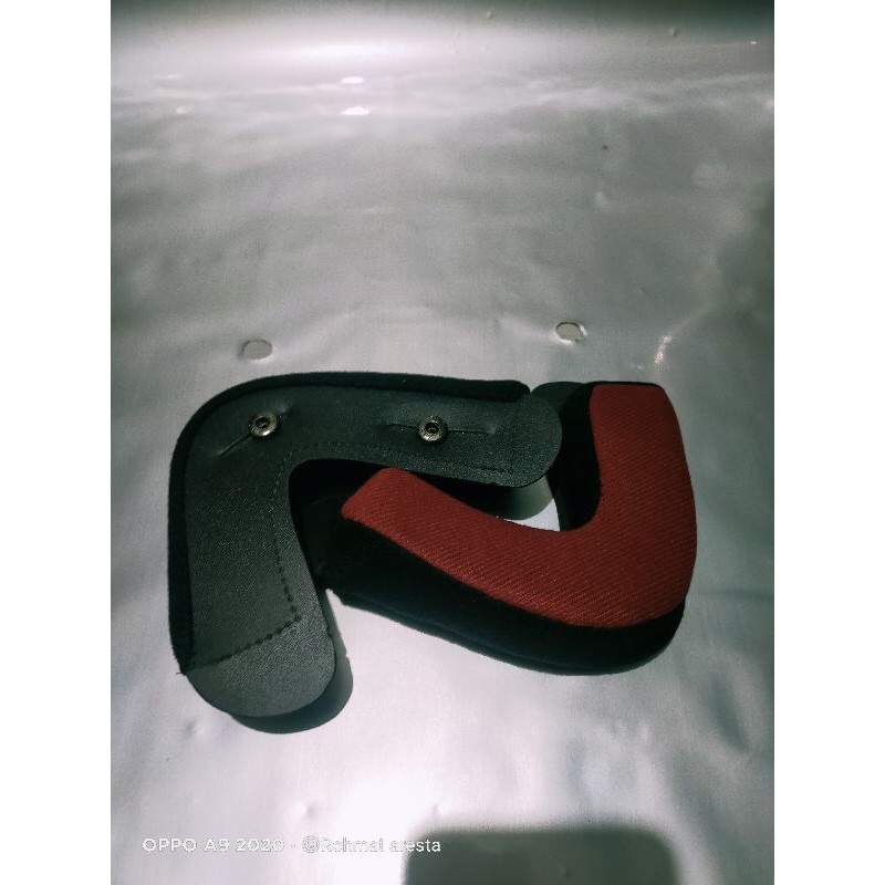 Busa Helm KYT 2 vision kancing besi / busa pipi KYT 2 vision