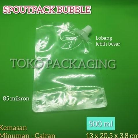 }}}}}}] STANDING POUCH 500ML SPOUTPACK PLASTIK KEMASAN CAIRAN MINUMAN MINYAK