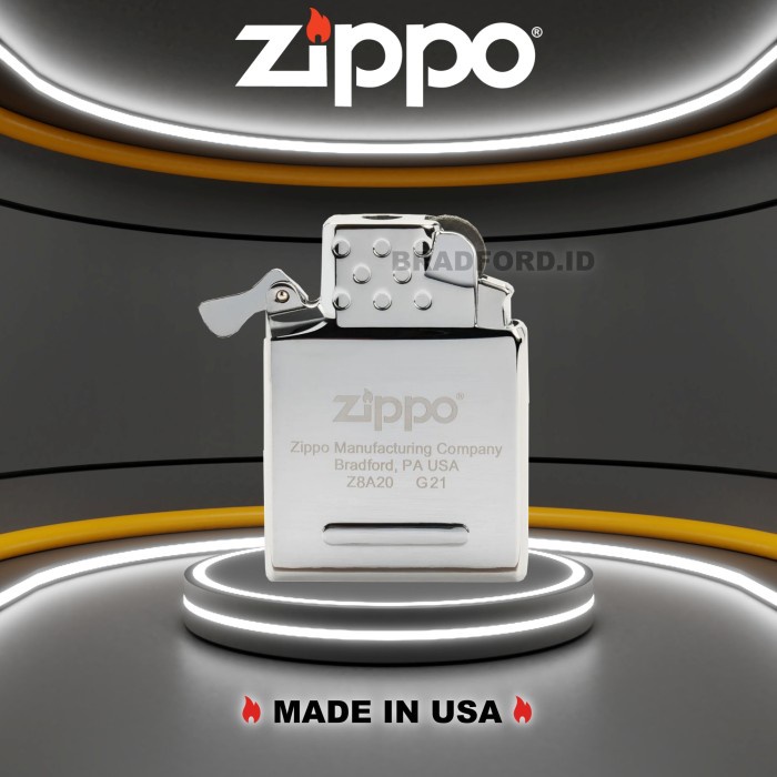 Insert Zippo Butane Lighter Insert Yellow Flame 65800 Original Made In USA