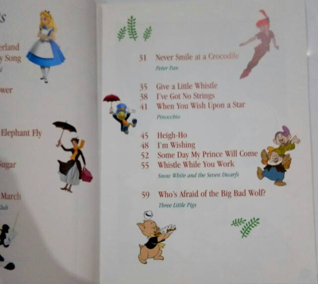 Volume 3 Disney My First Song Book Vol 3 buku musik piano vocal Disney terbitan Hal Leonard