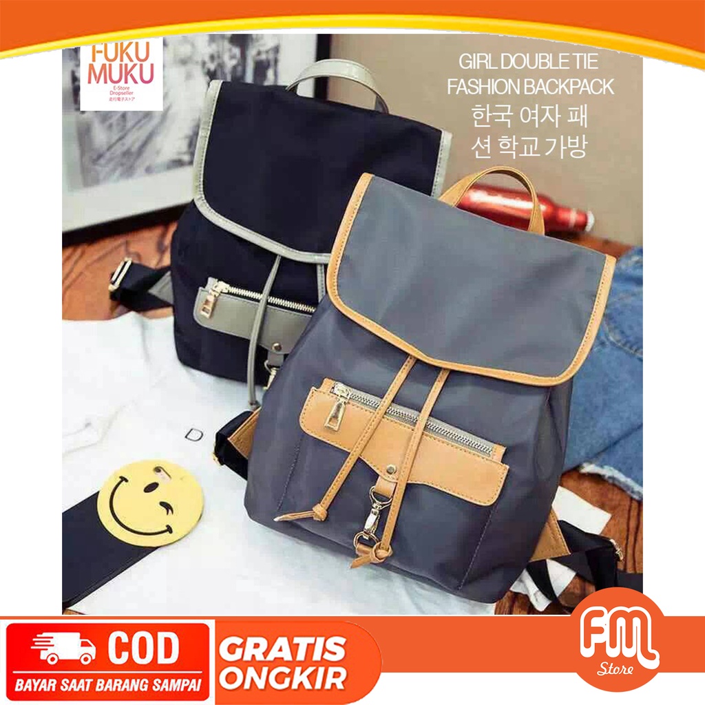 Tas Ransel Wanita Korea / Tas Import fashion /Tas Sekolah