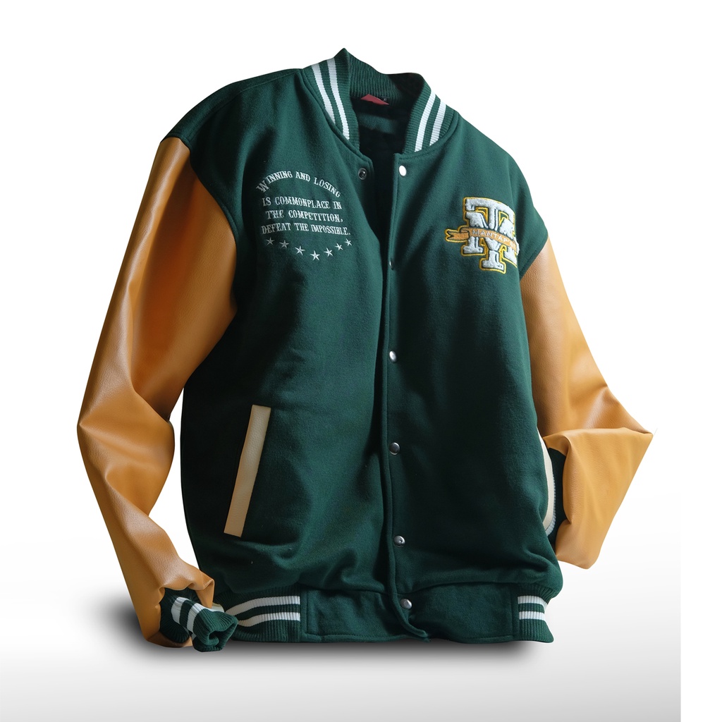 VARSITY JACKET - GREEN Special Level