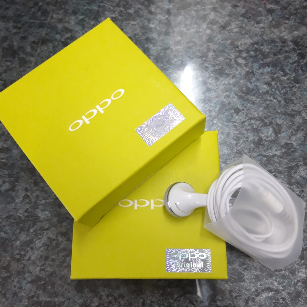 Handsfree Oppo Jack 3.5mm Headset Oppo R9 R11 R17