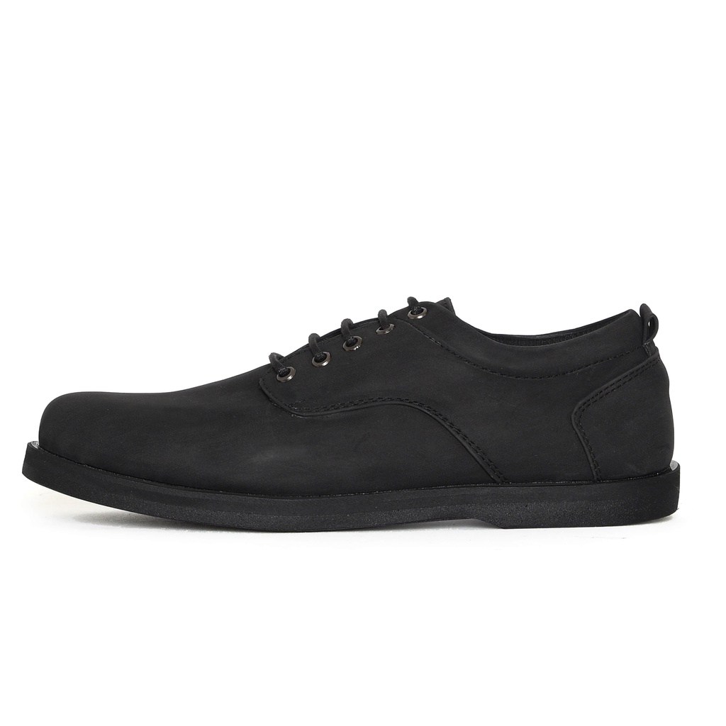 CHESTER BLACK |ManNeedMe x ARF| Sepatu Pantofel Pria Derby Shoes ORIGINAL