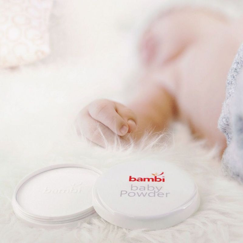 BAMBI BABY POWDER, BABY POWDER , BEDAK BAYI, BEDAK BAMBI