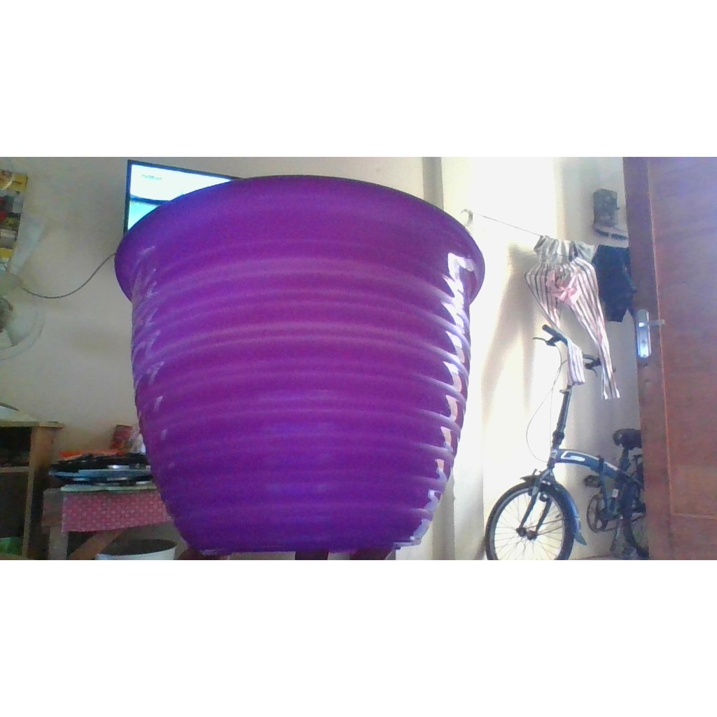 pot bunga hanny 025 ungu