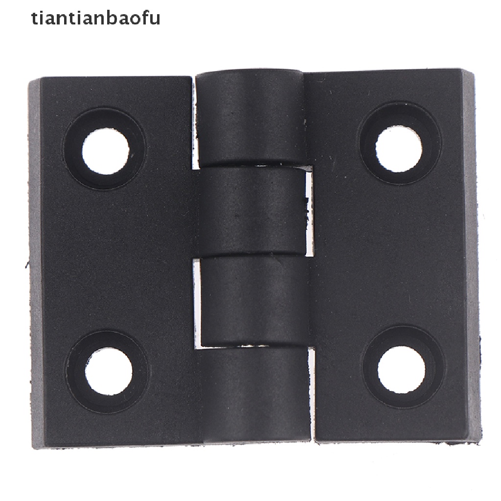 1 Pc Engsel Pintu Lemari Bahan Plastik ABS Warna Hitam