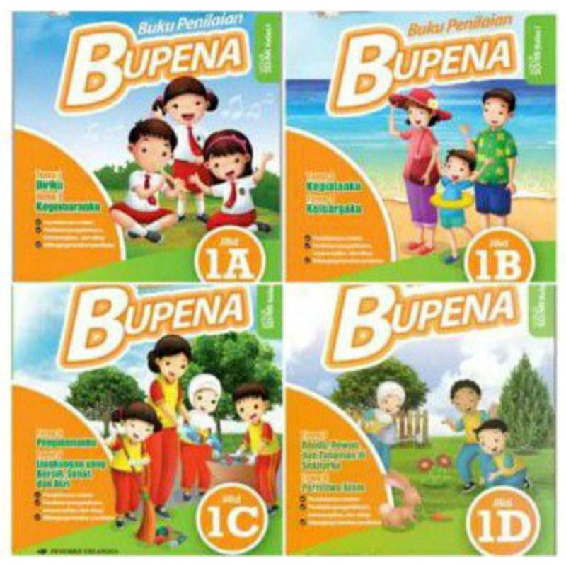 Bupena 1A, B,C, D ERLANGGA (BARU DAN BEKAS)