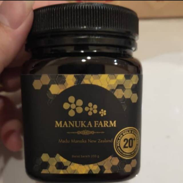 

Original 100% New Zealand Manuka Honey from Manuka Farm UMF 20+ 250 gram