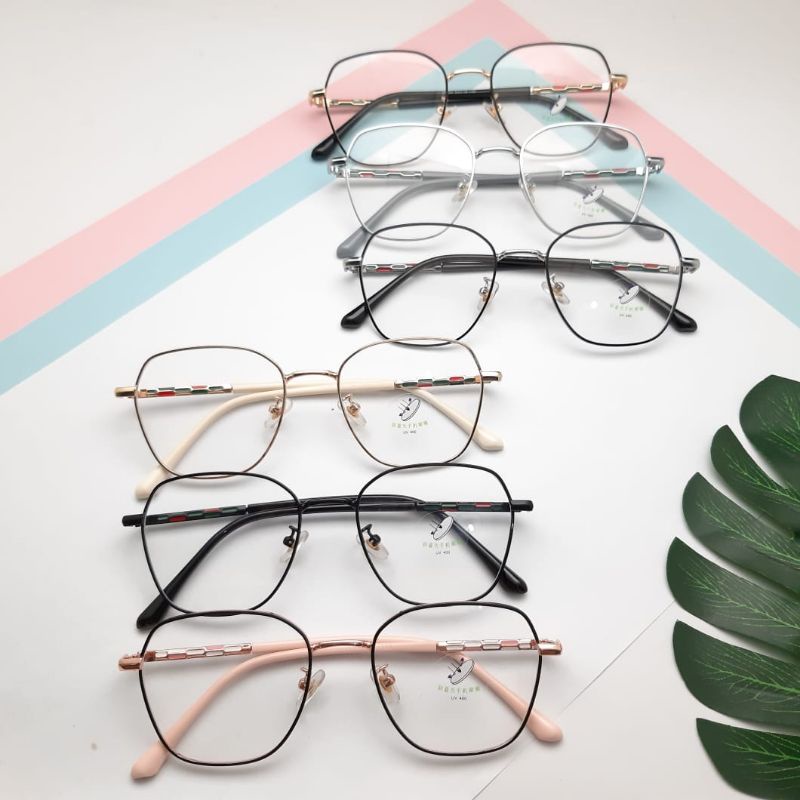 Frame Kacamata 20034 Paket Ganti Lensa Photocromic,blueray,minus,plus,cylinder Size 54.18.140