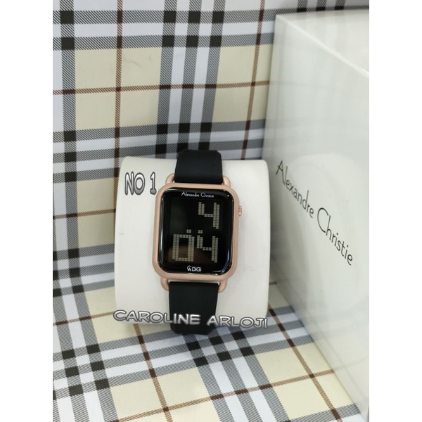 JAM TANGAN WANITA ALEXANDRE CHRISTIE DIGI AC9332LH