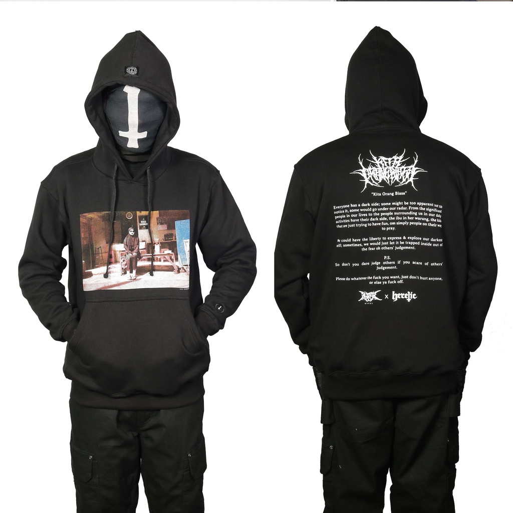 Heretic x Hyper Bunny - Pullover Hoodie - Kita Orang Biasa