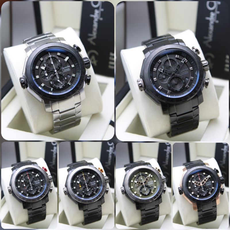 ALEXANDRE CHRISTIE 6565 / 6565MC RANTAI PRIA ORIGINAL GARANSI 1TAHUN