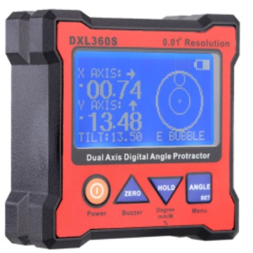 

DXL360S High-precision Dual Axis Digital LCD Angle Protractor