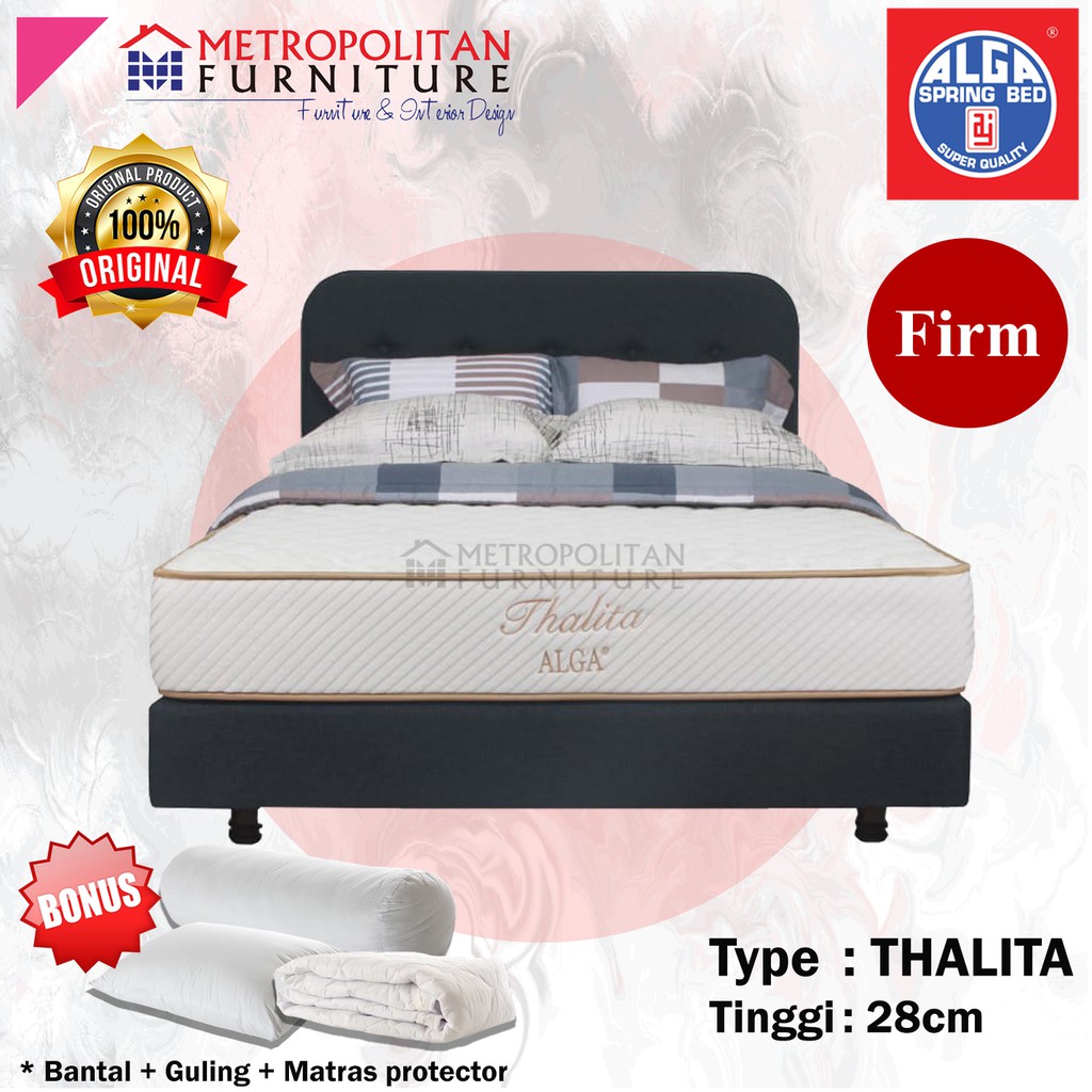 Kasur Springbed ALGA Thalita Spring bed Full Set