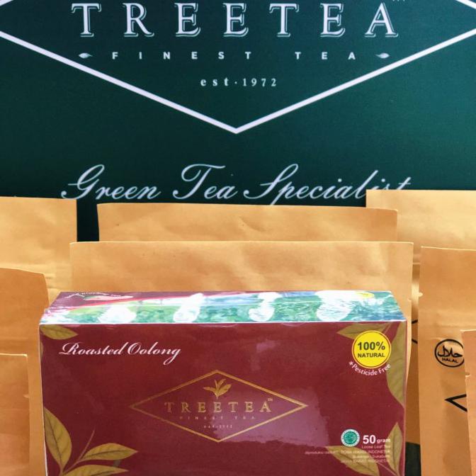 

[[BISA COD]] Tree Tea Roasted Oolong Tea Loose Leaf Teh Olong Lokal BERKUALITAS Kode 243