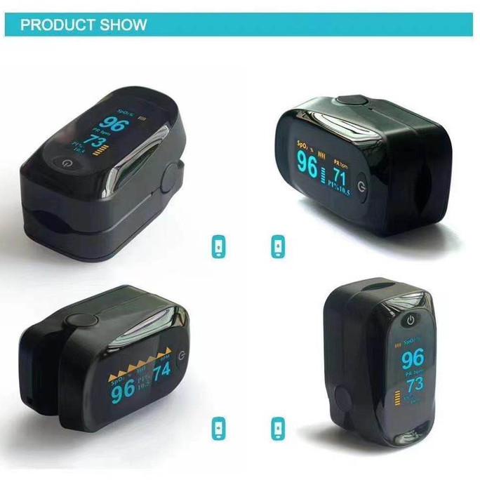 Jual Mixio H1 Fingertip Pulse Oximeter Alat Ukur Kadar Oksigen Spo2 Oled