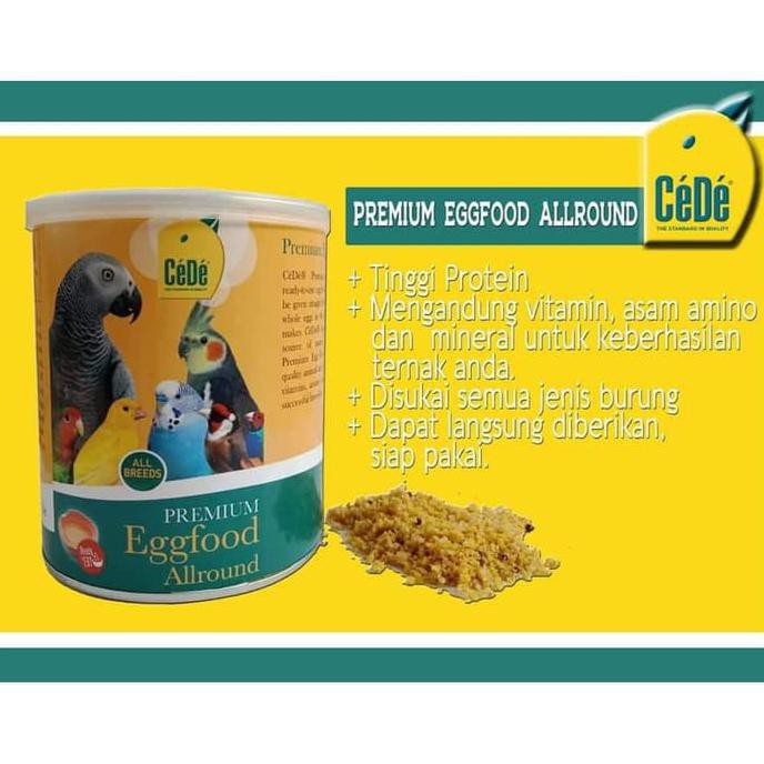 

CEDE - EGGFOOD ALLROUND PREMIUM 250 GRAM BERMUTU