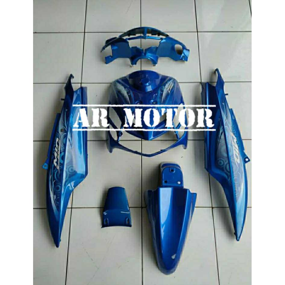 FULL BODY HALUS MIO SMILE BIRU MUDA PLUS STRIPING