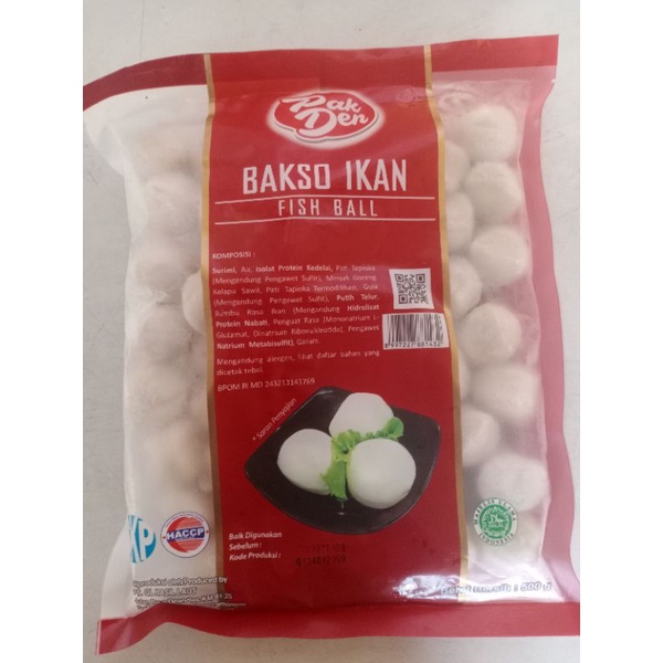 

Bakso Ikan Pakden 500gr