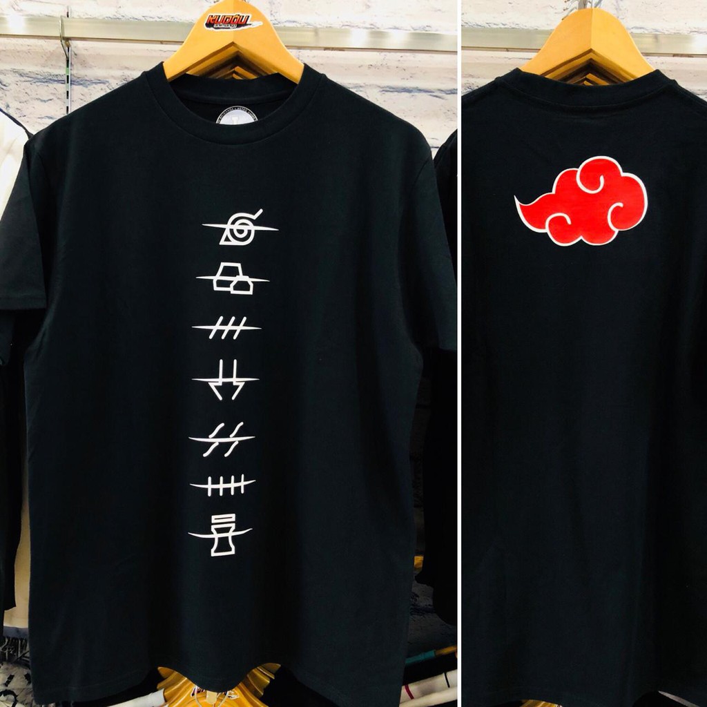 Kaos Naruto Shippuden Anti Village Symbols