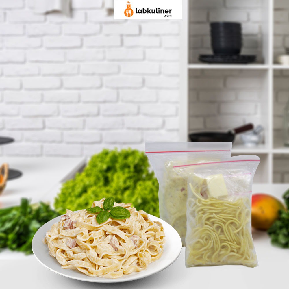 

Spaghetti Carbonara Instan Paket Lengkap dengan Topping