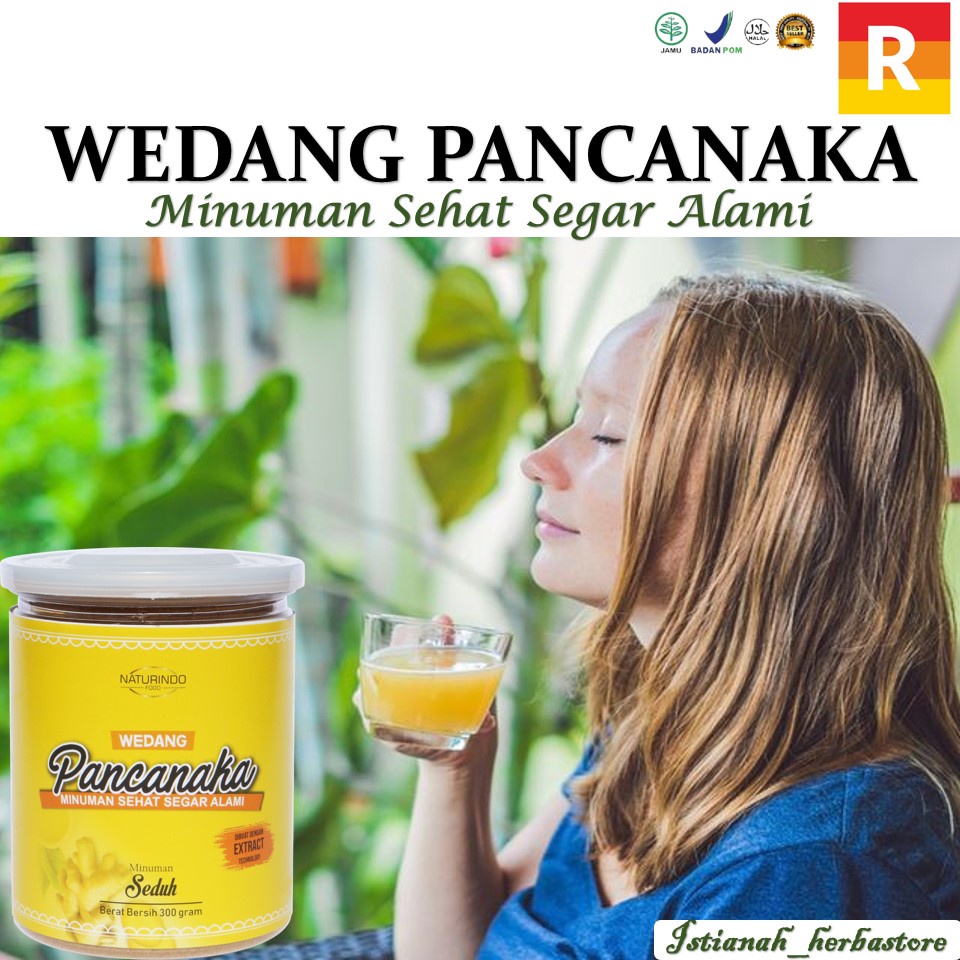 

Wedang Minuman Jangkep Pancanaka Kunyit Jahe Temulawak Empon Empon Penambah Imun Penghangat Tubuh Untuk Kesehatan Mengatasi Mauk Angin Sakit Perut Mual Muntah Memperbaiki Kondisi Asma Instan Tinggal Seduh Murah Original Herbal Aman Asli BPOM Naturindo