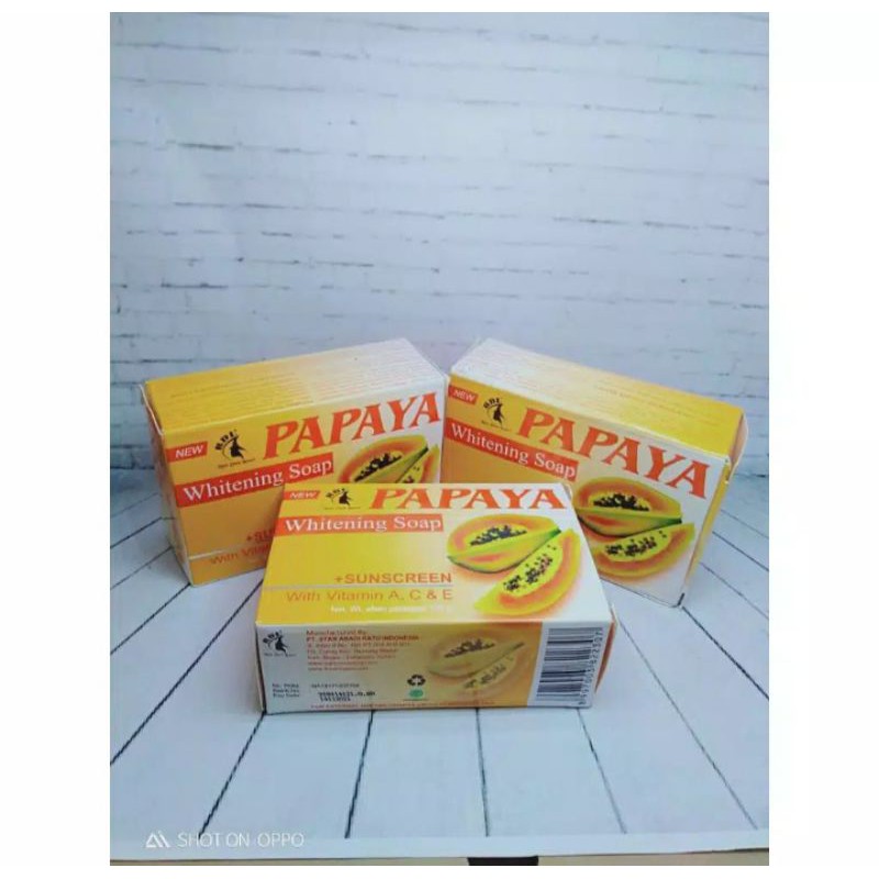 Sabun Pepaya - Asli RDL PAPAYA Brightening soap