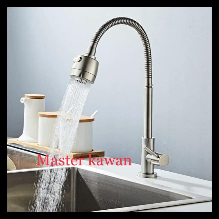 Kran Sink Fleksibel Stainless Bio Sus 304 Kran Cuci Piring Model Toto Kode 270 Shopee Indonesia