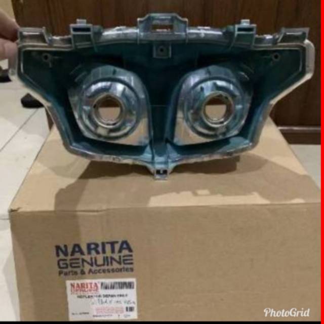 Reflektor lampu depan supra x 125 helm in