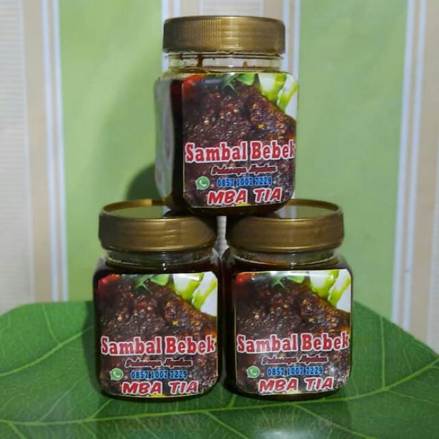 

Sambal Nasi Bebek Mba Tia