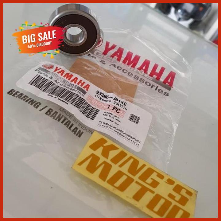 Rekomendasi Bearing, Laher Roda Belakang Yamaha 6301 Asli Yamaha Original Yamaha Genuine Parts