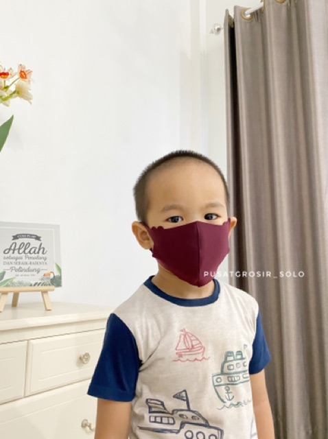 CUCI GUDANG!! MASKER SCUBA ANAK / MASKER FASHION / MASKER KOREA ANAK / MASKER PELINDUNG MULUT